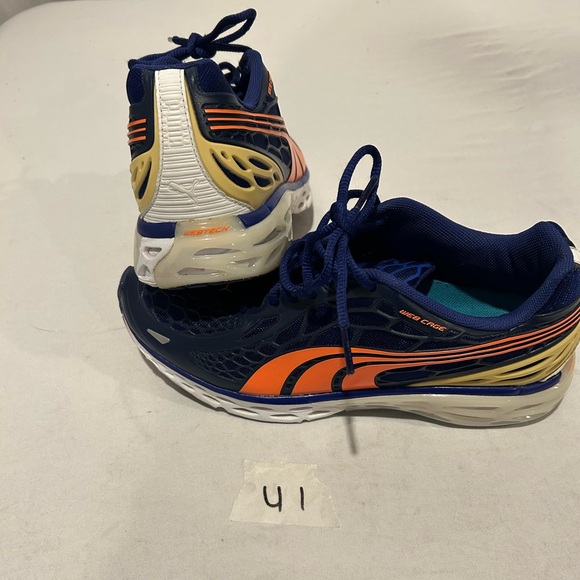 PUMA Kids Navy Blue Sneakers - Picture 2 of 6